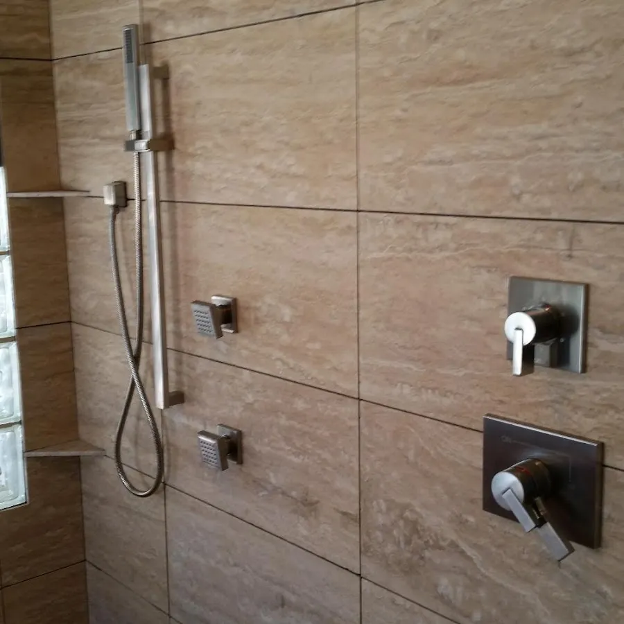 Shower fixture installation for Frozen Pipe Repair in St. Ann